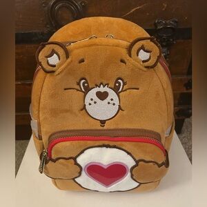 NWT Loungefly Carebears Tenderheart Glow Mini Backpack - NWT